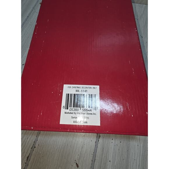 Vtg Blown Glass Fruit Christmas Ornaments Festive Holiday Original Set Of 5 - Picture 10 of 11